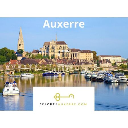 Le Repere Des Sommeliers - Sejour A Auxerre 아파트 외부 사진
