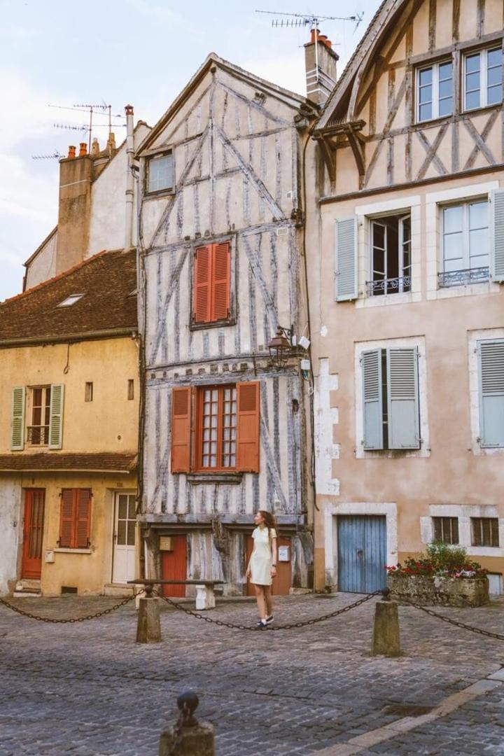 Le Repere Des Sommeliers - Sejour A Auxerre 아파트 외부 사진